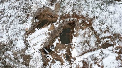 Kar altında tarihe tanıklık