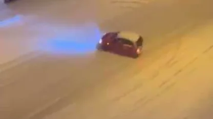 Kar üstünde tehlikeli hareket: Kayıp dirft attı