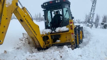 Kar yağışı, içme suyu kuyularında elektrik arızasına neden oldu