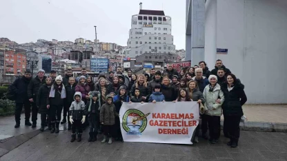 Karaelmas Gazeteciler Derneği’nden 10 Ocak’a özel Keltepe gezisi