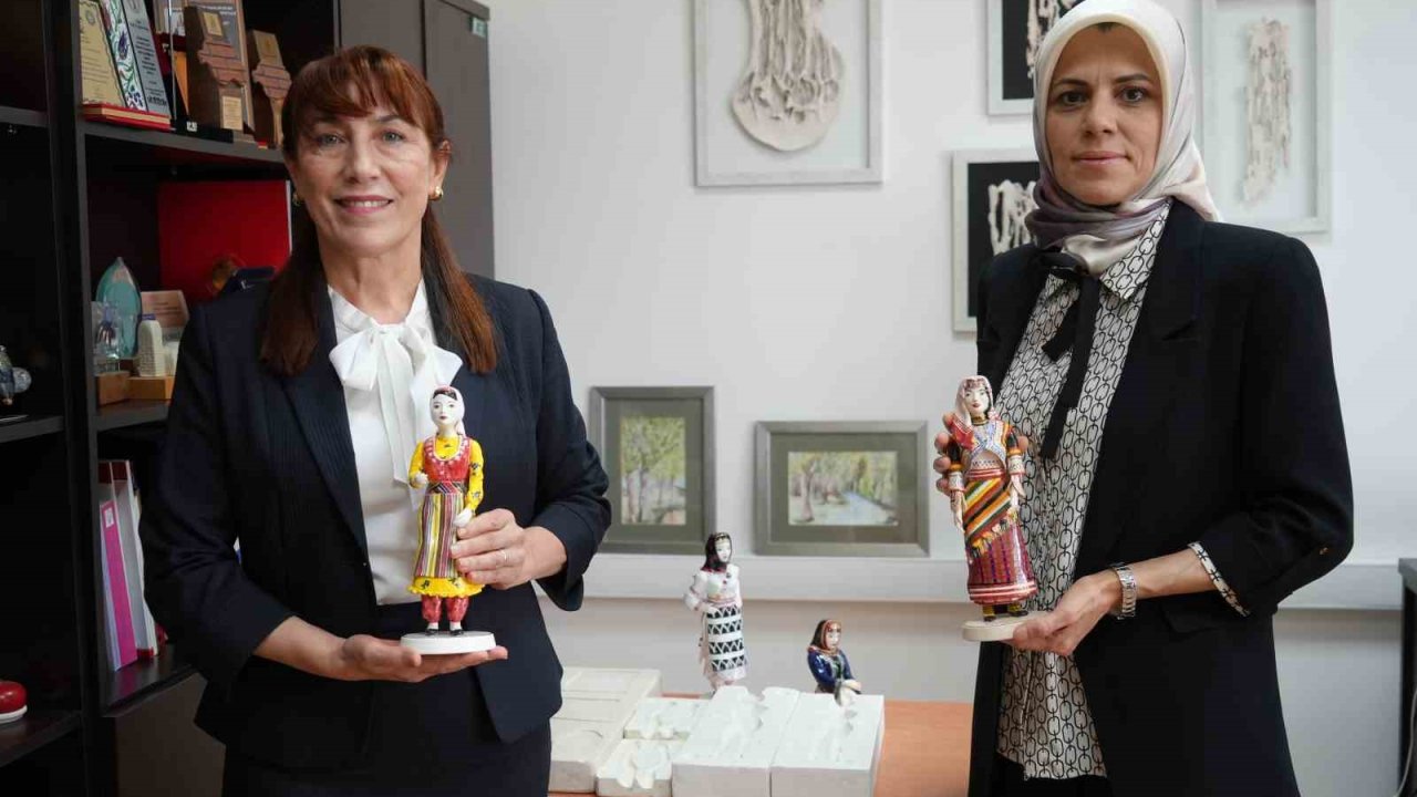 Kastamonu yöresinin kültürünü yansıtan biblo bebekler tescillendi