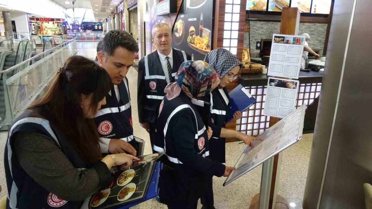 Kastamonu’da Ramazan ayı öncesinde restoran ve marketler denetlendi