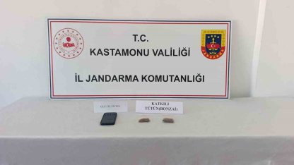 Kastamonu’da uyuşturucu operasyonu: 1 tutuklama