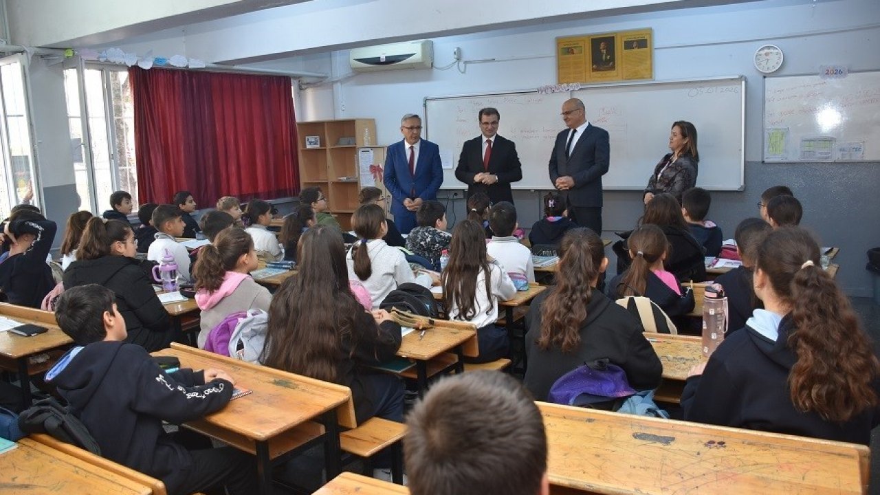 Kaymakam Güldoğan’dan okullarda yerinde inceleme