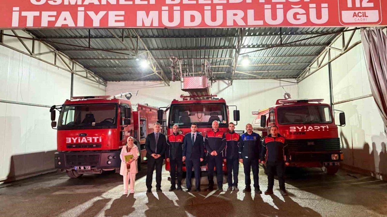 Kaymakam Kılıç itfaiye ve zabıta çalışmalarını inceledi