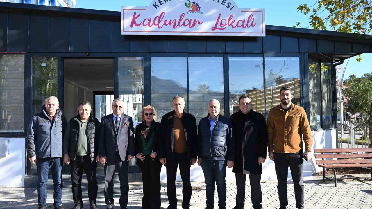 Kemer Belediyesi Kadınlar Lokali açılıyor