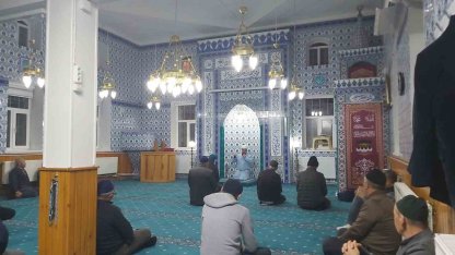 Kırka Mahallesi Maden Camii’nde yatsı namazı buluşması gerçekleşti