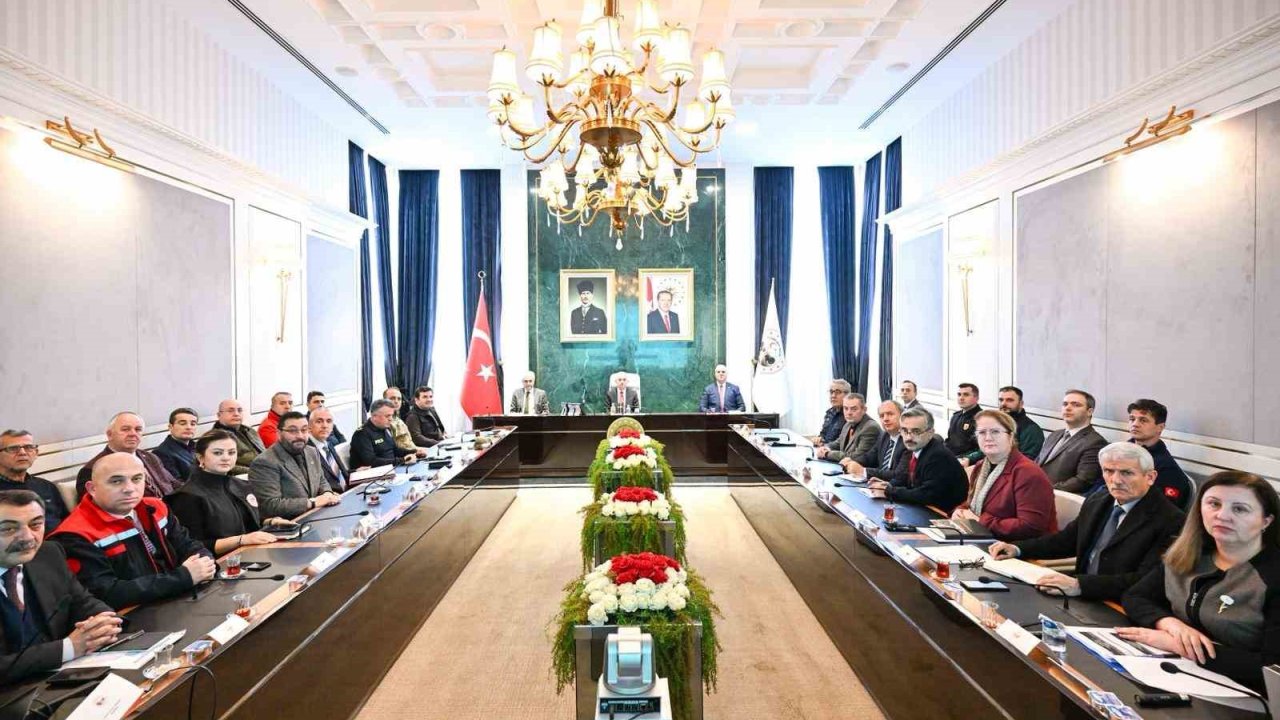 Kırklareli İl Afet ve Acil Durum Koordinasyon Kurulu Toplantısı