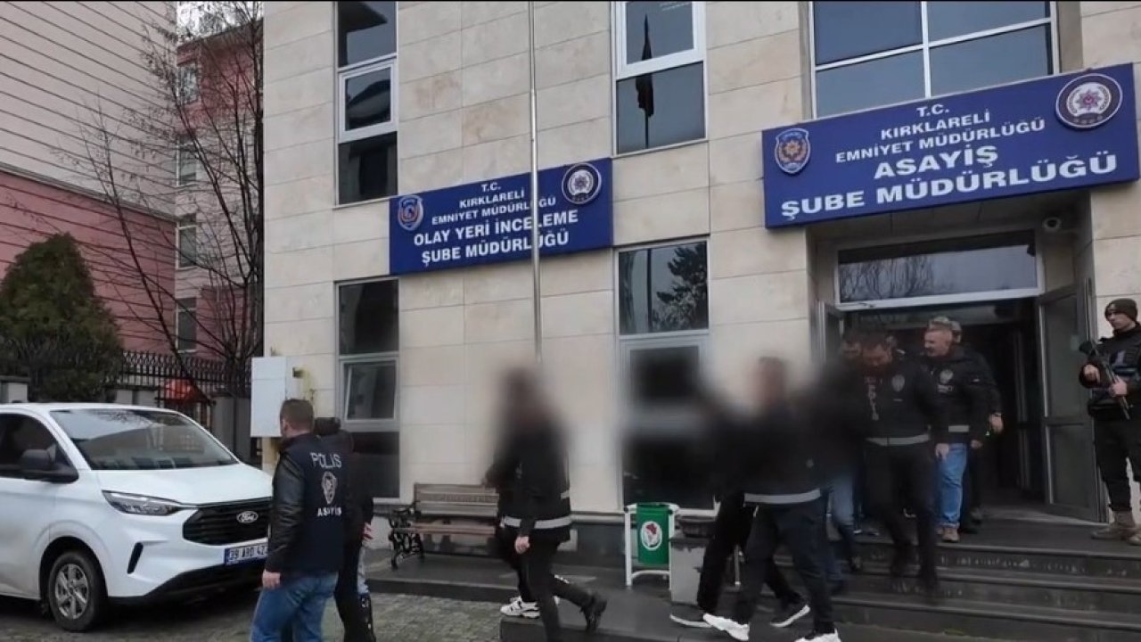 Kırklareli’de 2 milyon liralık dolandırıcılık operasyonu: 10 şüpheli yakalandı