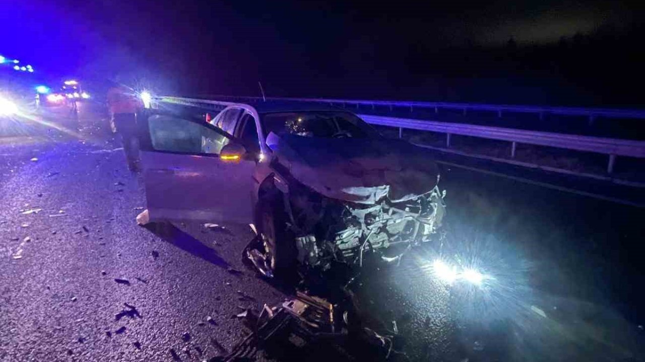 Kırklareli’de otomobiller çarpıştı: 6 yaralı