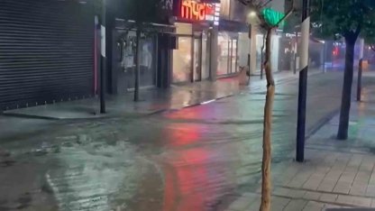 Kırklareli’nde sağanak yağış hayatı olumsuz etkiledi: Cadde ve sokaklar göle döndü