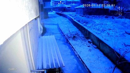 Kırşehir’de kar yağışı öncesinde gökyüzü aydınlandı