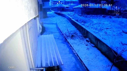 Kırşehir’de kar yağışı öncesinde gökyüzü aydınlandı