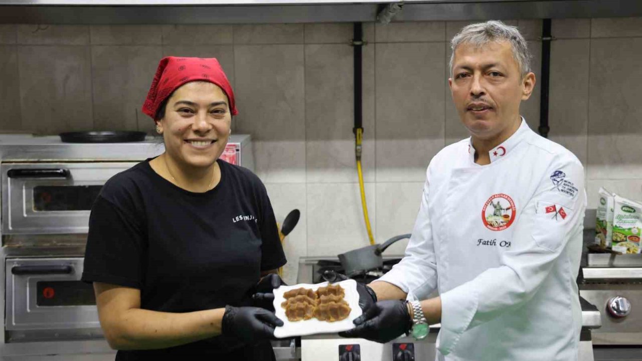 Kırşehir’de soğuk havalara karşı asırlık lezzet: "Ahi helvası"