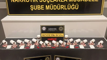 Kırşehir’de uyuşturucu operasyonunda 3 tutuklama