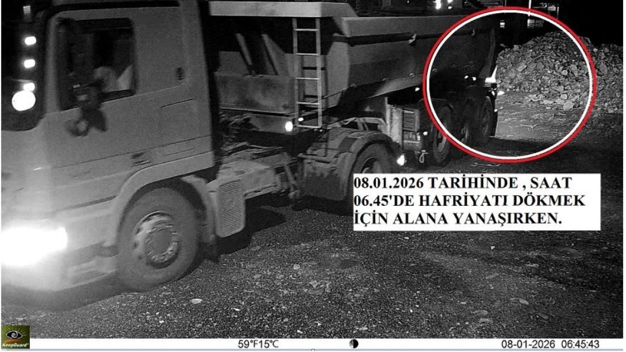 Kocaeli’de kaçak döküm yapan firmaya "foto-kapan" tespitiyle ceza