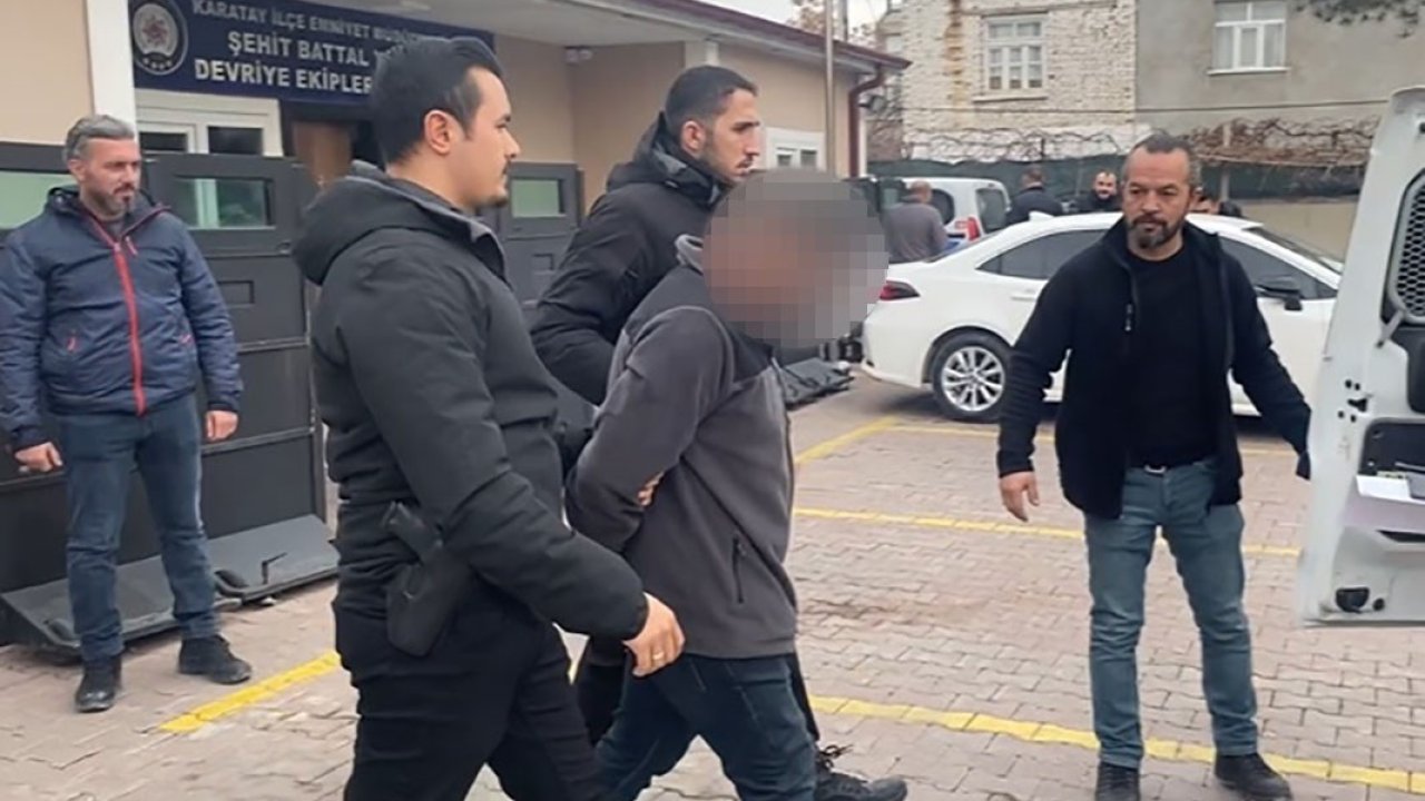 Konya’da farklı kılıklara giren firari, polisin takibinden kaçamadı