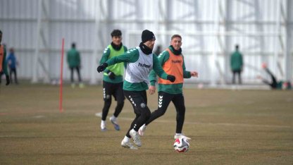 Konyaspor, Beşiktaş maçının hazırlıklarına başladı