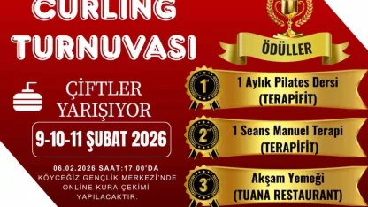 Köyceğiz’de ödüllü Floor Curling Turnuvası düzenlendi
