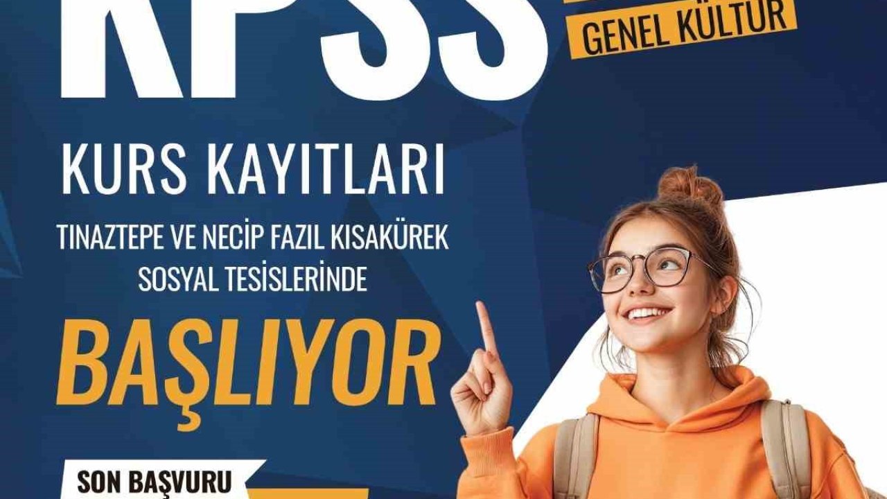 KPSS’ye hazırlık kursu başlıyor
