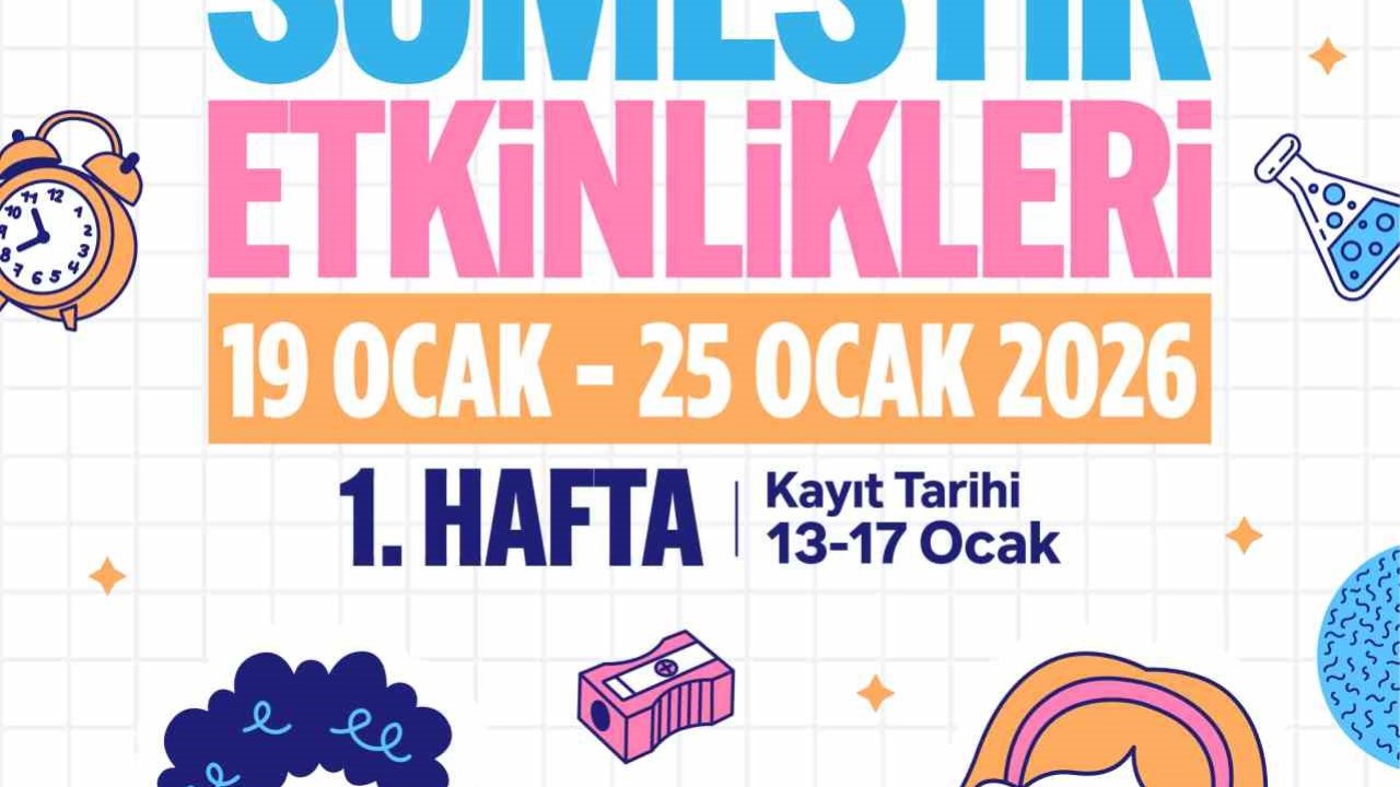 Küçükçekmece’de sömestir etkinlikleri