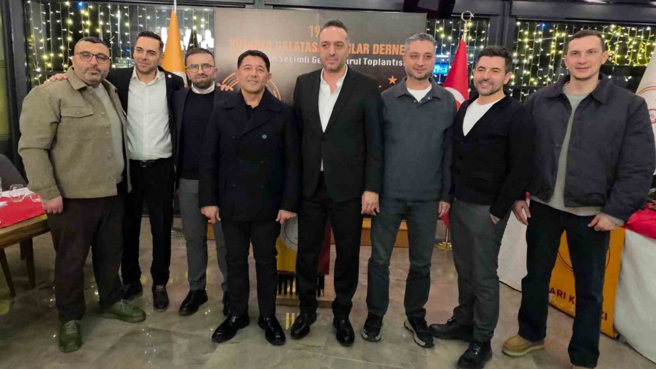 Kütahya Galatasaraylılar Derneği’nin 1. Olağan Genel Kurulu gerçekleştirildi