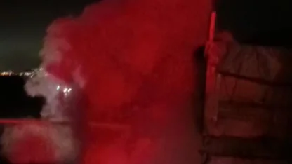 Malatya’da amonyum nitrat yüklü tırda korkutan yangın