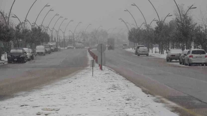 Malatya’da kar yağışı nedeniyle kamu personeline idari izin ve motosikletlere trafik yasağı