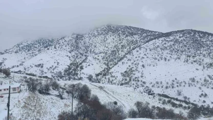 Malatya’da kırsal kesimlerde kar etkili oluyor