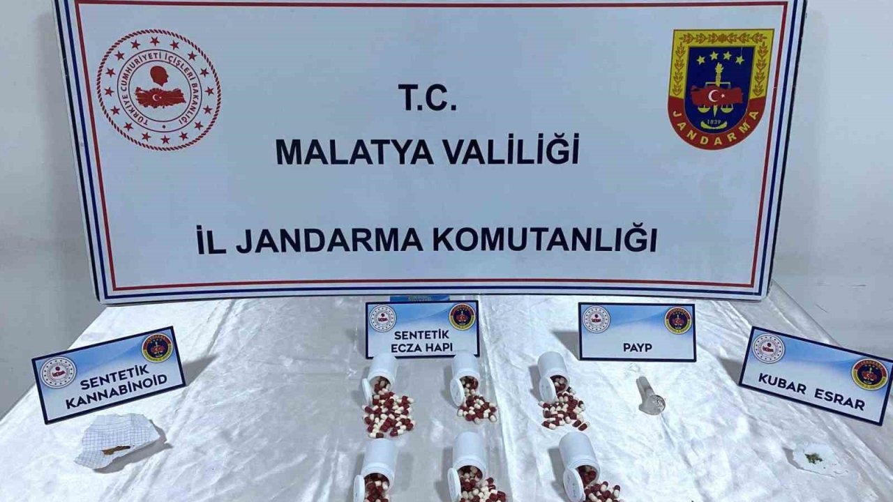 Malatya’da uyuşturucu operasyonu: 2 gözaltı