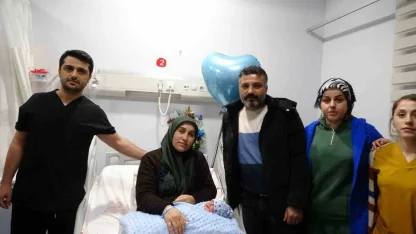 Malatya’da yeni yılın ilk bebeği dünyaya geldi