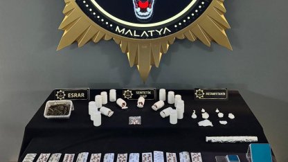 Malatya’da zehir tacirlerine büyük darbe: 13 tutuklama