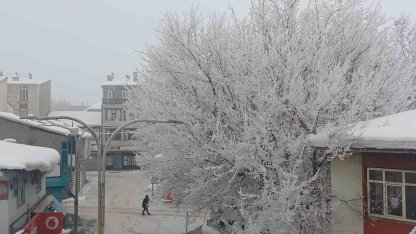Malazgirt’te dondurucu soğuklar görsel şölene dönüştü