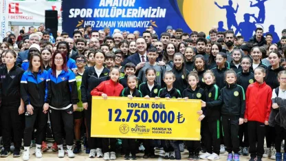 Manisa Büyükşehir Belediyesi’nden 123 kulübe 12.7 milyon TL destek
