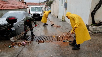 Menteşe Belediyesi ekiplerinden, 24 saatlik kesintisiz müdahale