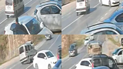 Mersin’de 6 kişinin içinde olduğu araç devrildi