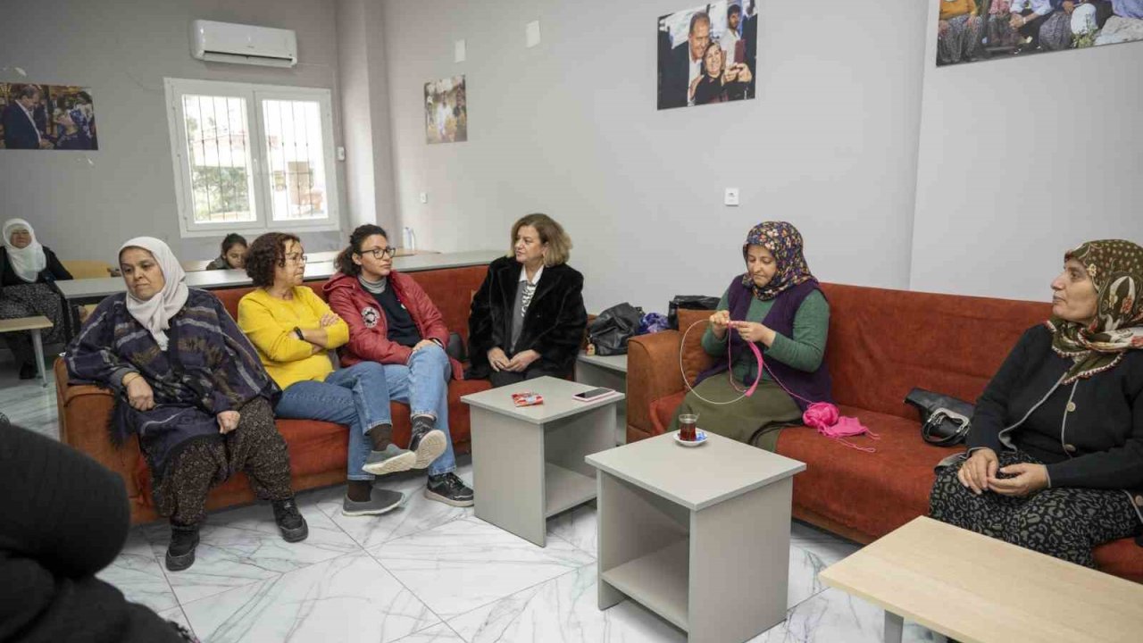 Mersin’de Hanımevleri kadınlara güvenli ve sıcak alan sunuyor