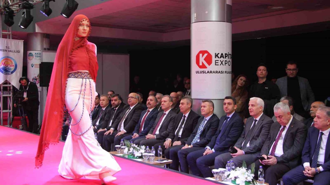 Mersin’de tekstil sektörü Akdeniz Tekstil Fuarı’nda buluştu