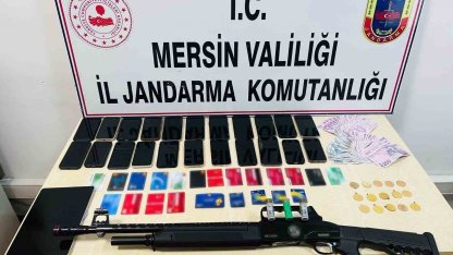 Mersin’de yasa dışı bahis operasyonu: 8 şüpheli tutuklandı