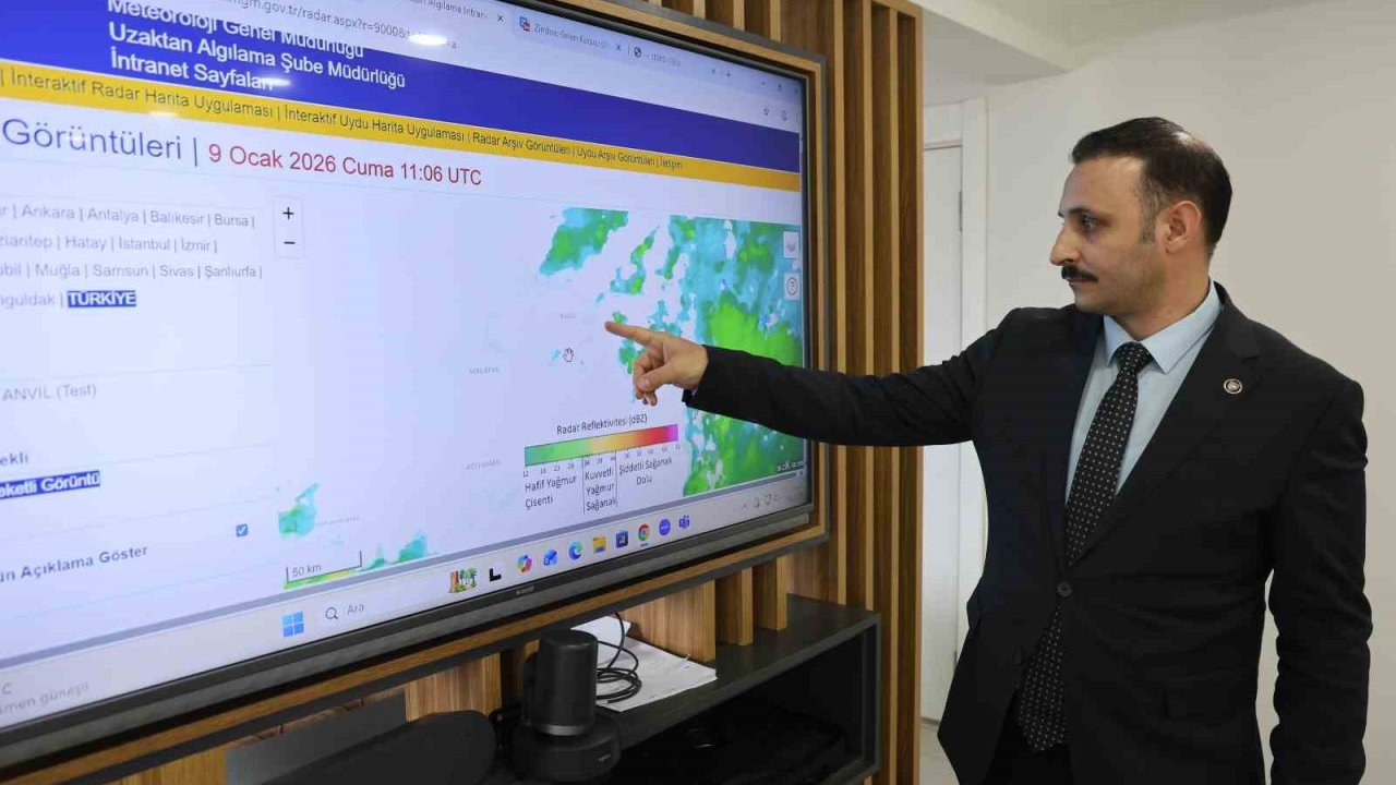 Meteoroloji 13. Bölge Teknik Şube Müdürü Öztürk "2022 yılından sonraki en yüksek yağışı aldık"