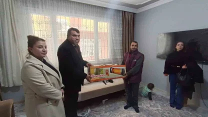 MHP Sur İlçe Başkanlığı ihtiyaç sahibi aileleri yalnız bırakmıyor