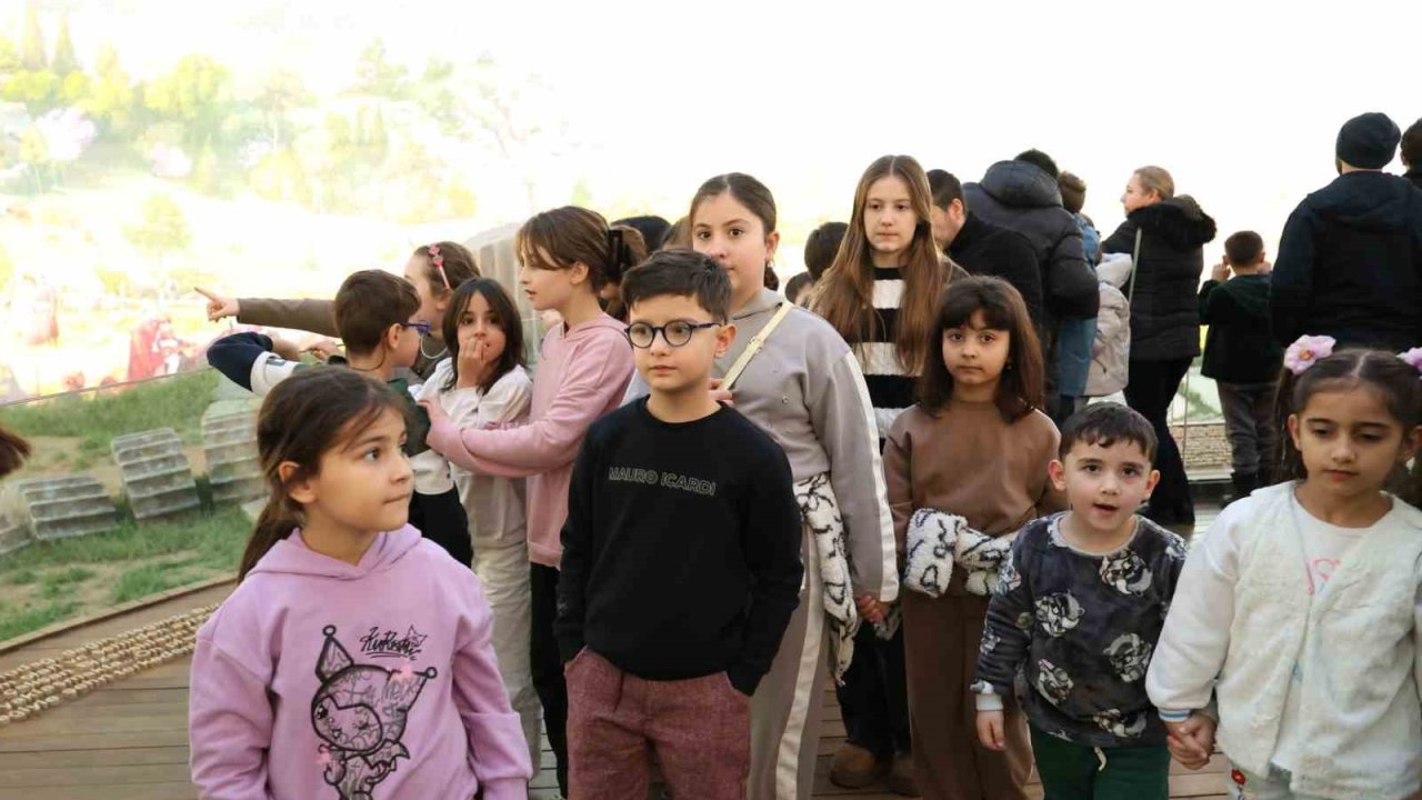 Minik arkeologlar tarihi Osmangazi’de keşfediyor