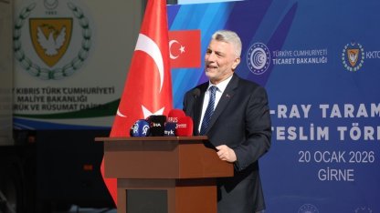 Mobil X-Ray Tarama Sistemi Teslim Töreni Lefkoşa’da yapıldı