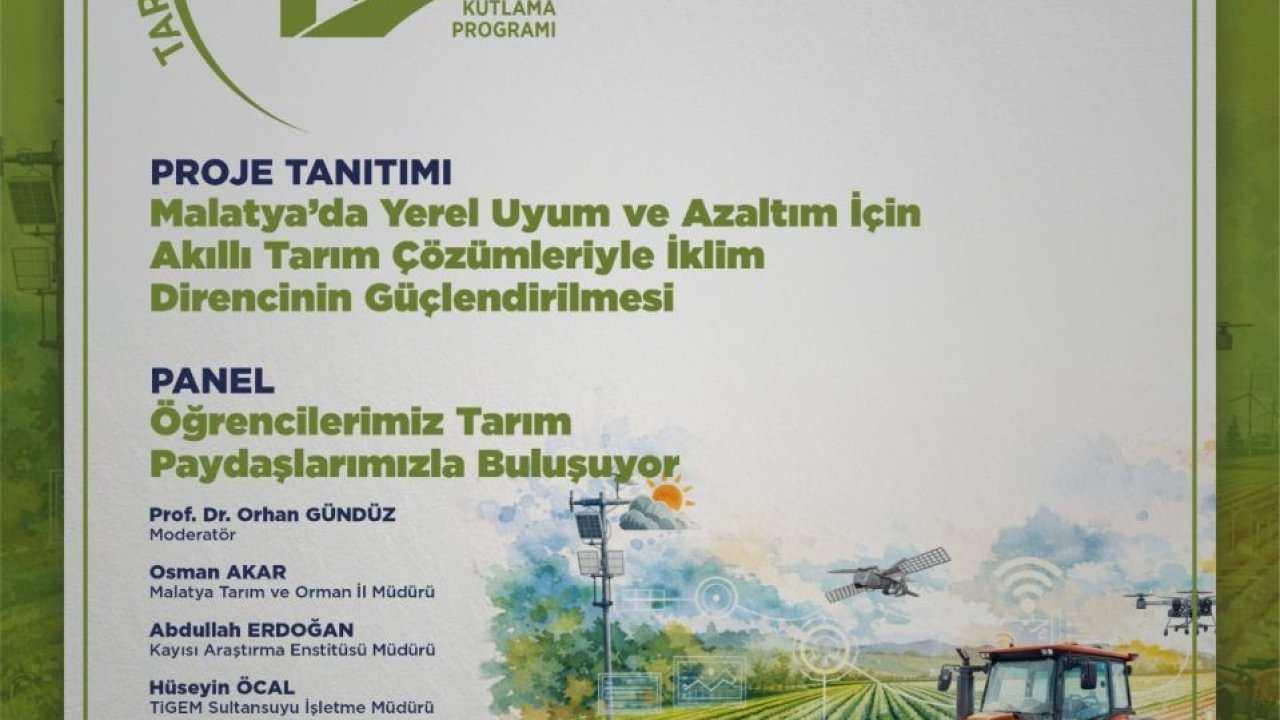 MTÜ, tarım öğretiminin 180. yılını kutlayacak