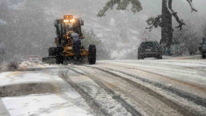 Muğla’nın yüksek kesimlerinde kar yağışı etkili olmaya başladı