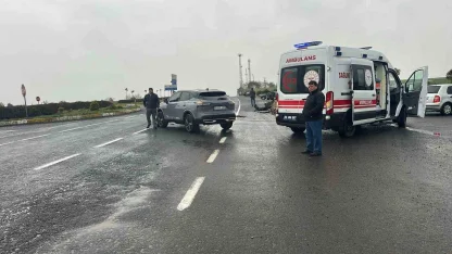 Muratlı ilçesinde trafik kazası: 1 yaralı