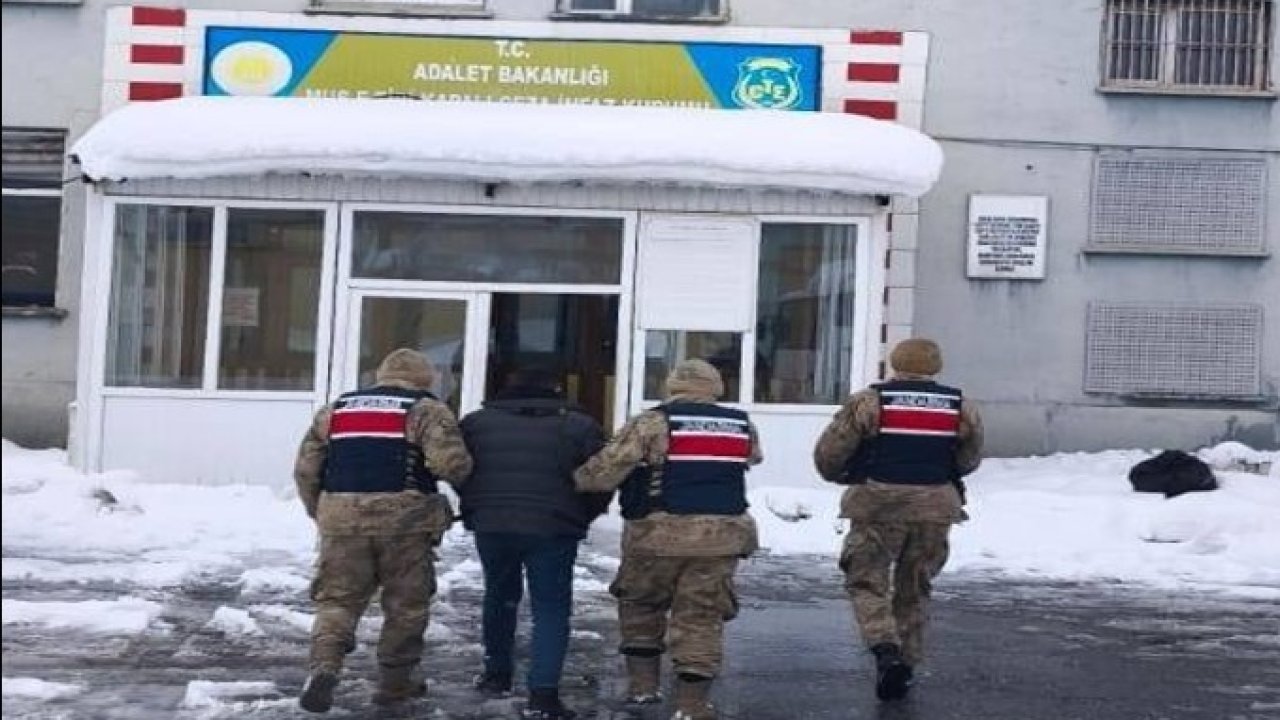 Muş’ta 4 yıl 2 ay hapis cezası bulunan hükümlü yakalandı