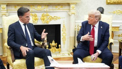 NATO Genel Sekreteri Rutte, Trump ile Grönland’ı görüştü