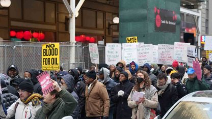 New York’ta binlerce kişi Venezuela için yürüdü