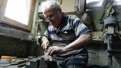 O Sürmene kamasının son ustalarından